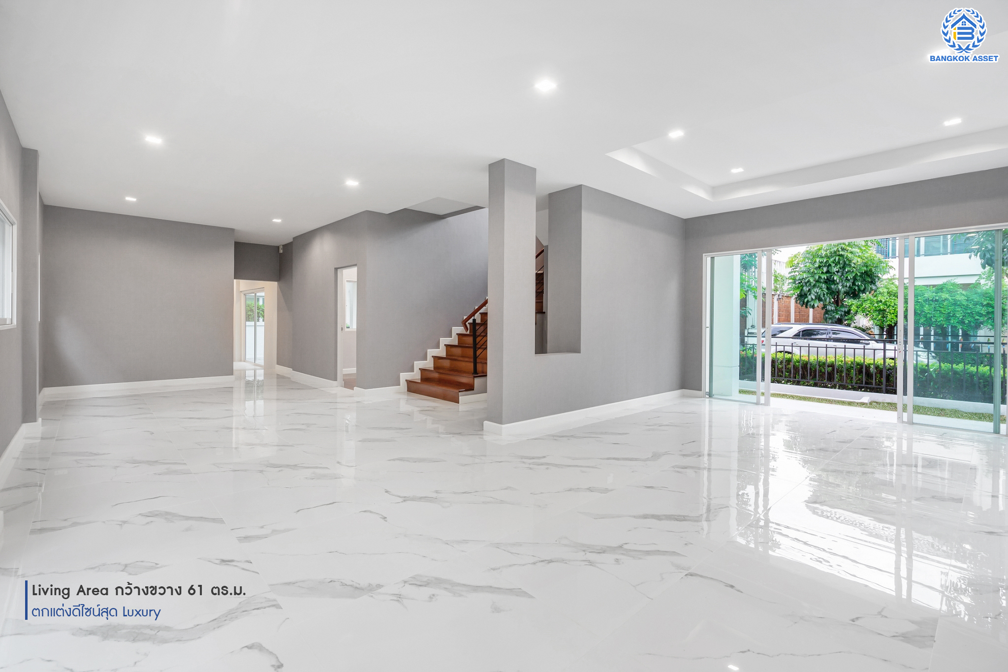 บ้านมือสองตกแต่งใหม่ แบรนด์สุดหรูจาก SC ASSET ม.บางกอกบูเลอวาร์ด สาทร-ปิ่นเกล้า ถนนเมน เนื้อที่ 72.7 ตร.ว. กว้างขวางบนพื้นที่ใช้สอยกว่า 311 ตร.ม. ฟังก์ชันจัดเต็ม 4 ห้องนอน 4 ห้องน้ำ (ห้องนอนทุกห้องมีห้องน้ำในตัว) จอดรถได้ 3 คัน บนทำเลใจกลางราชพฤกษ์ ใกล้ทางด่วน "ศรีรัช" พร้อมเชื่อมสู่สาทร-ปิ่นเกล้า ได้อย่างรวดเร็ว